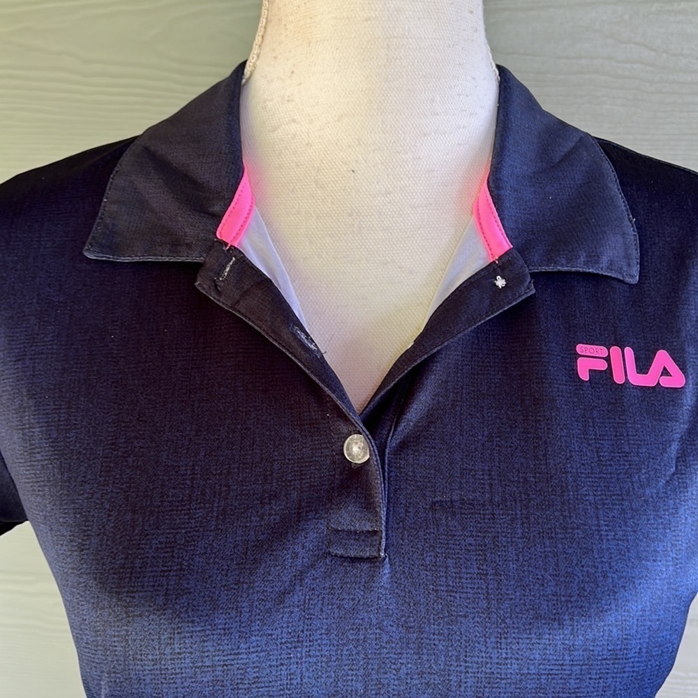 FILA Sport Fitted Golf Polo - Picture 2 of 9